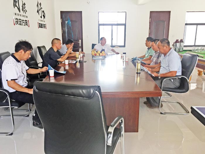 業(yè)主方施工方來(lái)公司考察